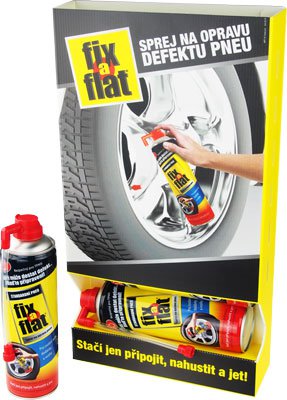 -20% opravné spreje FIX A FLAT + stojan ZADARMO