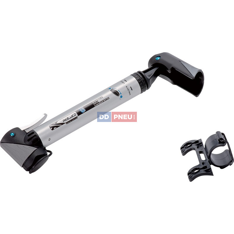 Teleskopická minipumpa XLC Beta PU-T02 – strieborná