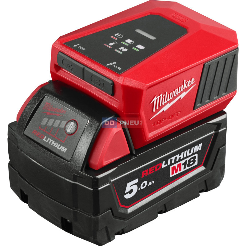 Mini nabíjačka Milwaukee TOP-OFF M18 TC