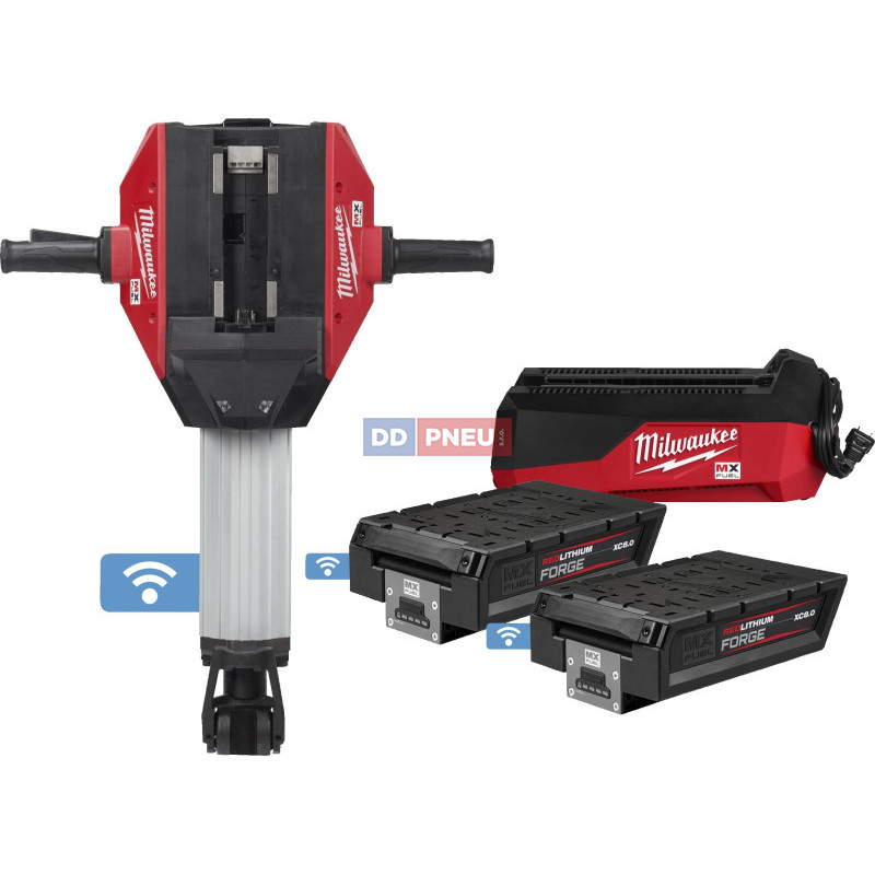 MX FUEL aku demolačné kladivo MILWAUKEE MXF DH2528H-802