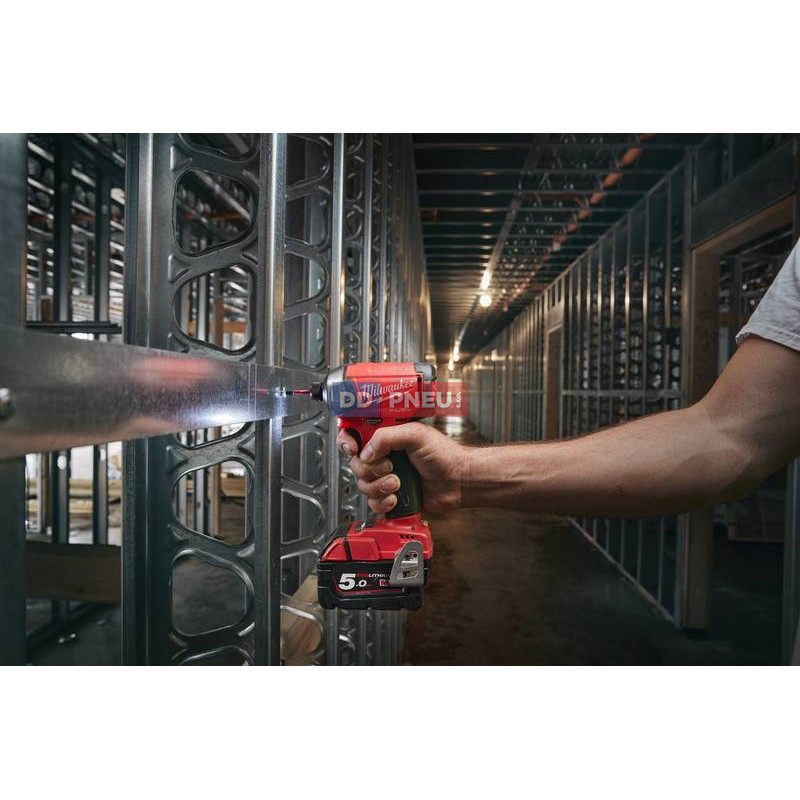 Akčná sada aku hydraulický rázový uťahovák 1/4" Milwaukee M18 FQID-501B