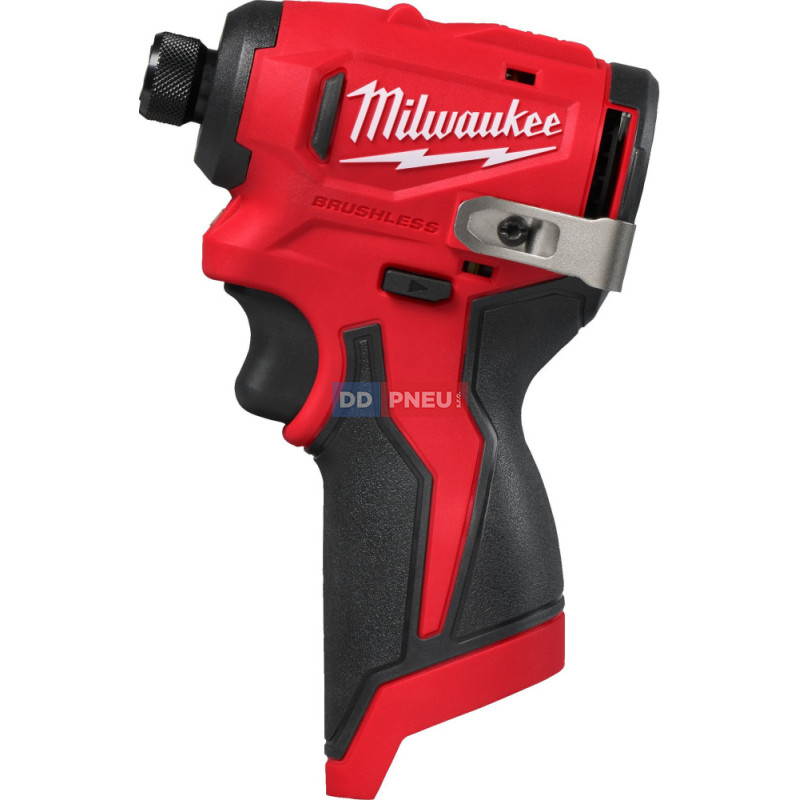 Aku kompaktný bezuhlíkový rázový uťahovač MILWAUKEE M12 BLIDRC-0