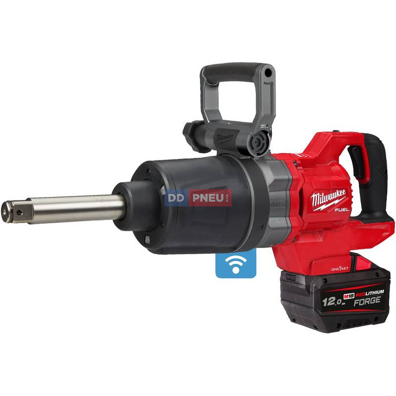 1" aku rázový uťahovák s dlhým vretenom MILWAUKEE M18 ONEFHIWF1D-121C