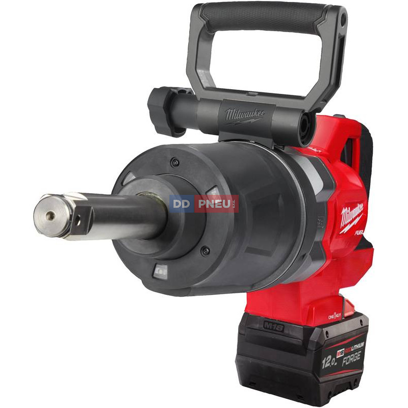 1" aku rázový uťahovák s dlhým vretenom MILWAUKEE M18 ONEFHIWF1D-121C