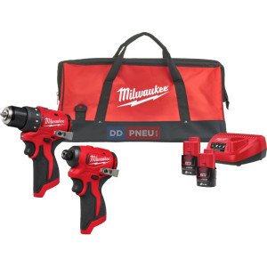 Akčná sada náradia Milwaukee M12 BLPP2D-202B