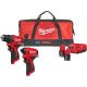 Akčná sada náradia Milwaukee M12 BLPP2D-202B