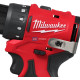 Aku kompaktný bezuhlíkový skrutkovač MILWAUKEE M12 BLDDRC-402C