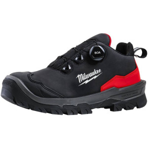 Bezpečnostné poltopánky MILWAUKEE Armourtred™ S3S B1L110111W – mikrovlákno, čierne, EU 39