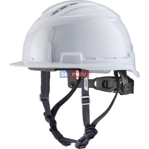 Prilba Milwaukee BOLT™100 – odvetrávaná, s podbradným pásikom, biela