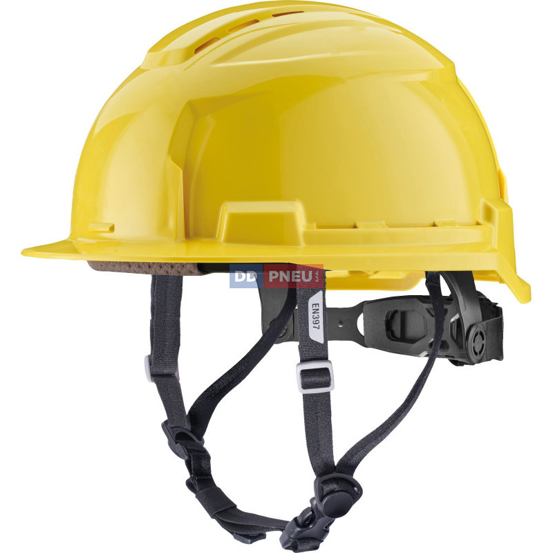 Prilba Milwaukee BOLT™100 – odvetrávaná, s podbradným pásikom, žltá