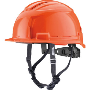 Prilba Milwaukee BOLT™100 – odvetrávaná, s podbradným pásikom, oranžová