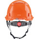 Prilba Milwaukee BOLT™100 – odvetrávaná, s podbradným pásikom, oranžová