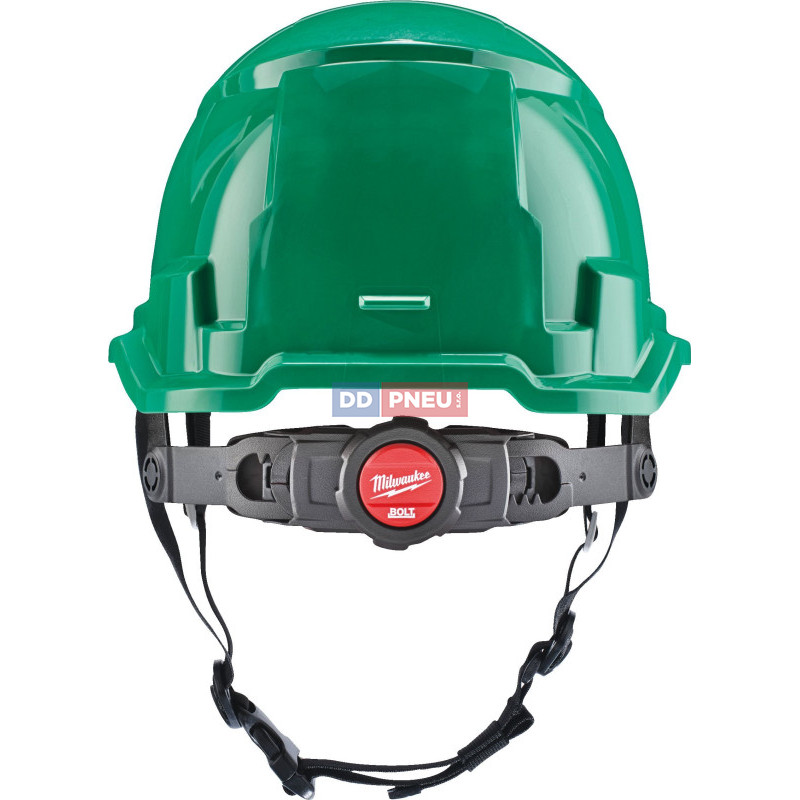 Prilba Milwaukee BOLT™100 – neodvetrávaná, s podbradným pásikom, zelená