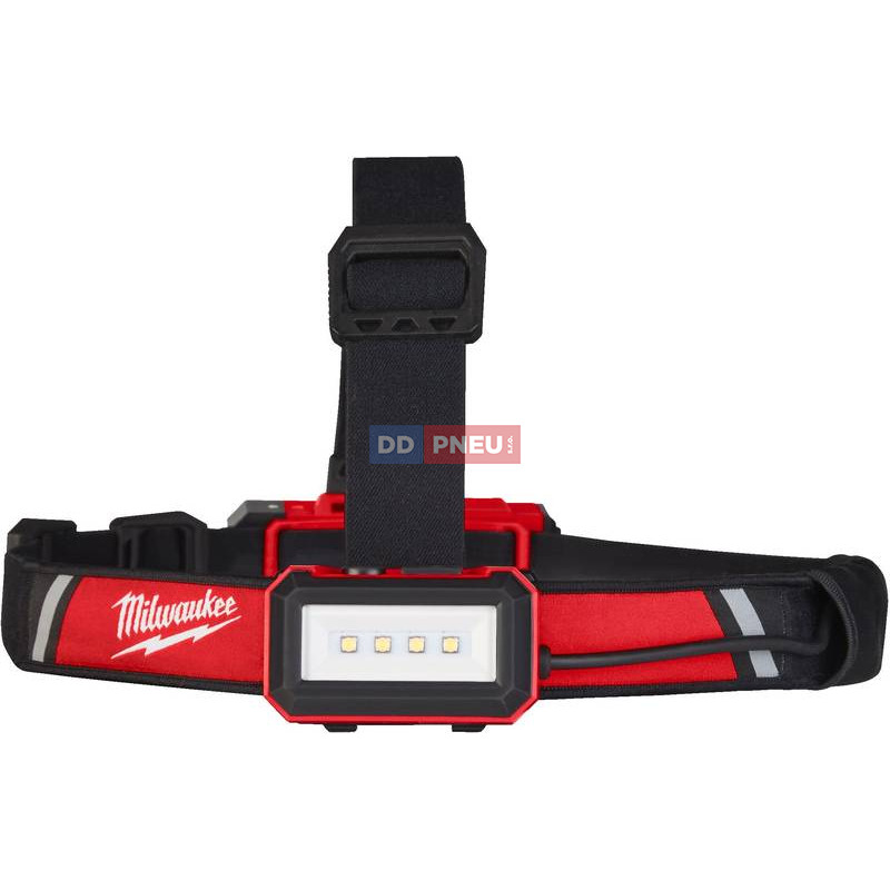 USB nabíjacia čelovka na prilbu Milwaukee L4 HLRP-301