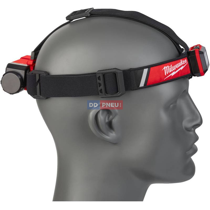 USB nabíjacia čelovka na prilbu Milwaukee L4 HLRP-301