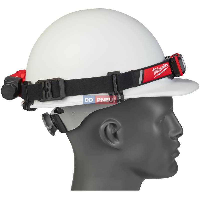 USB nabíjacia čelovka na prilbu Milwaukee L4 HLRP-301