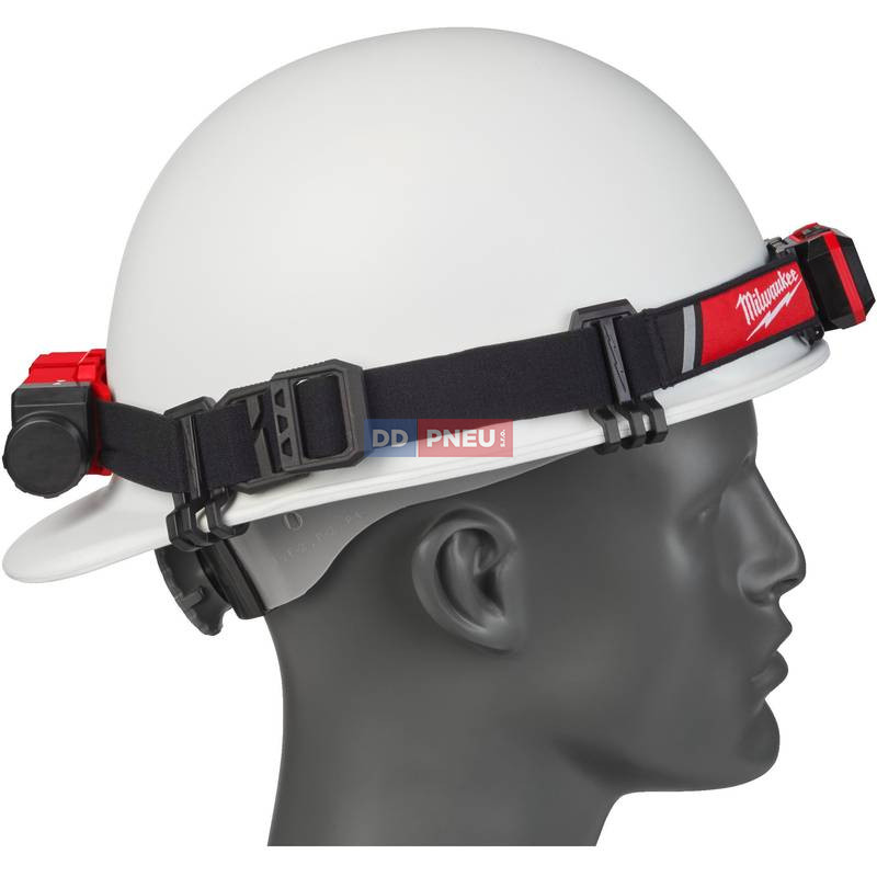 USB nabíjacia čelovka na prilbu Milwaukee L4 HLRP-301