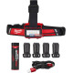 USB nabíjacia čelovka na prilbu Milwaukee L4 HLRP-301