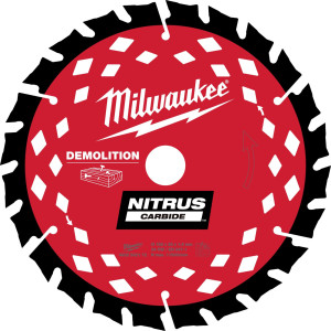 Pílový demolačný kotúč na drevo MILWAUKEE NITRUS 165x20x1.6 – 24 zubov