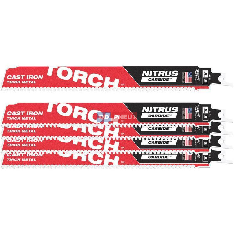 Kov: pílové plátky TORCH NITRUS CARBIDE TCT TORCH NITRUS 230mm x 8 Tpi - 5 pc