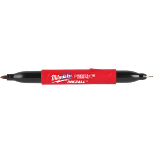 Značkovač s dvojitým hrotom MILWAUKEE INKZALL™ – ultra tenký/tenký