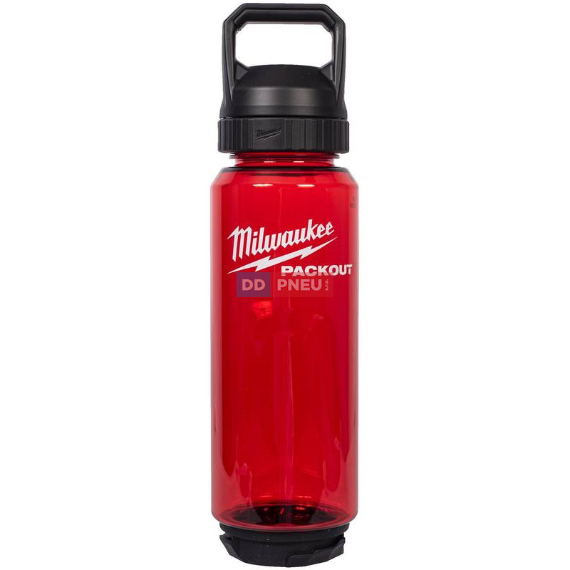 Plastová fľaša Milwaukee PACKOUT™ – červená, 1005 ml