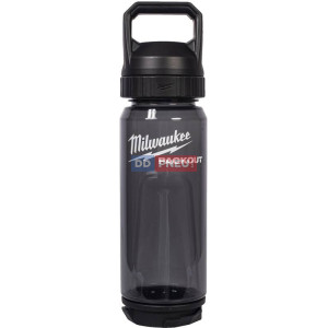 Plastová fľaša Milwaukee PACKOUT™ - čierna