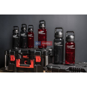 Plastová fľaša Milwaukee PACKOUT™ – čierna, 1005 ml