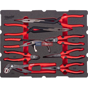 Penová vložka MILWAUKEE PACKOUT™ sada klieští – 8 ks