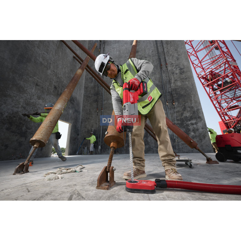 Aku odsávač prachu pre 32mm SDS-Plus kladivo Milwaukee M18 FDDEL32-0 – bez batérie