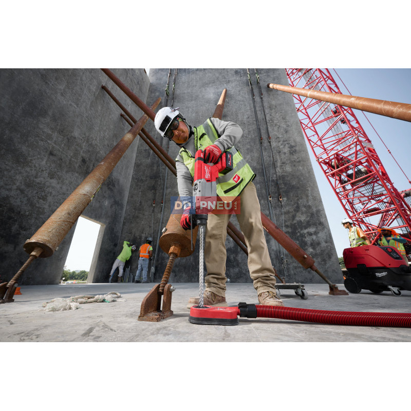 Aku odsávač prachu pre 32mm SDS-Plus kladivo Milwaukee M18 FDDEL32-0 – bez batérie