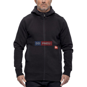 Pracovná mikina so zipsom a kapucňou Milwaukee GRIDIRON™ WHZ – čierna, XL