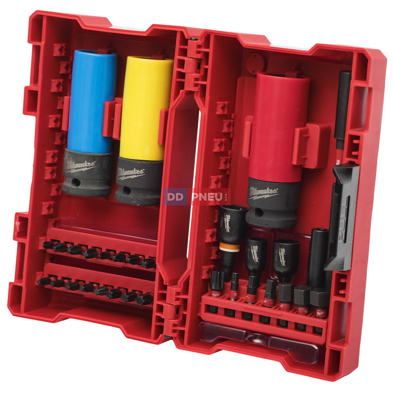 Sada bitov a nástrčných kľúčov MILWAUKEE SHOCKWAVE – 31 ks