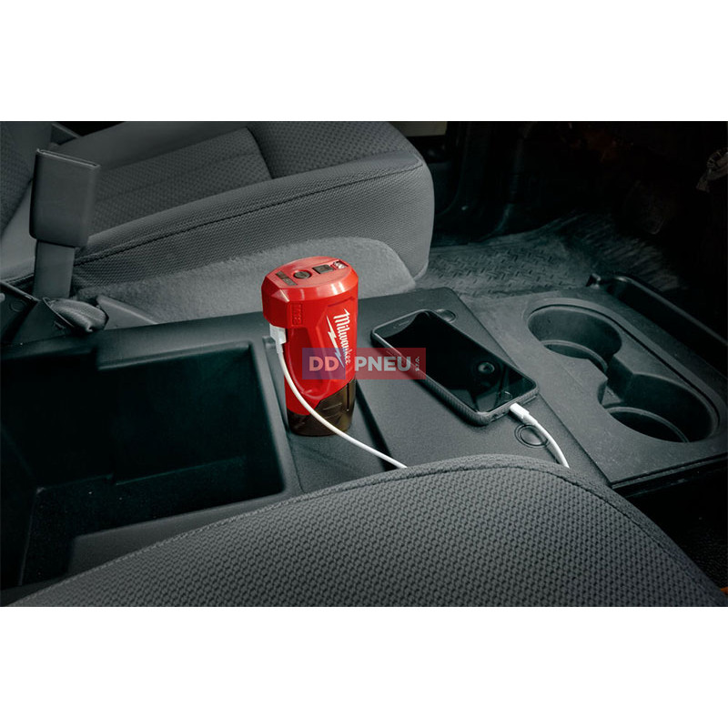 Kompaktná cestovná nabíjačka MILWAUKEE M12 TC