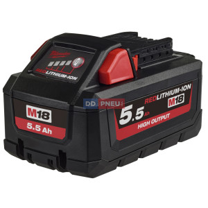 Akumulátor MILWAUKEE M18 HB5,5 – 5.5Ah Akumulátor MILWAUKEE M18 HB5,5 – 5.5Ah