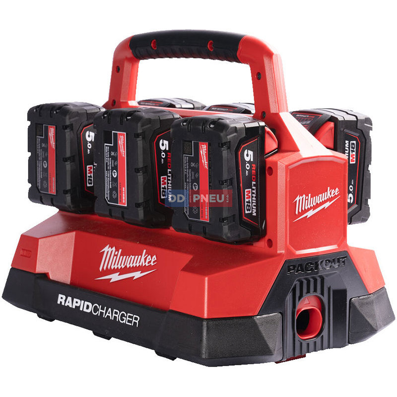 Rýchlonabíjačka packout MILWAUKEE M18 PC6