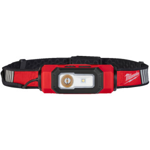 USB nabíjacia čelovka na prilbu MILWAUKEE L4 HL-VIS-301