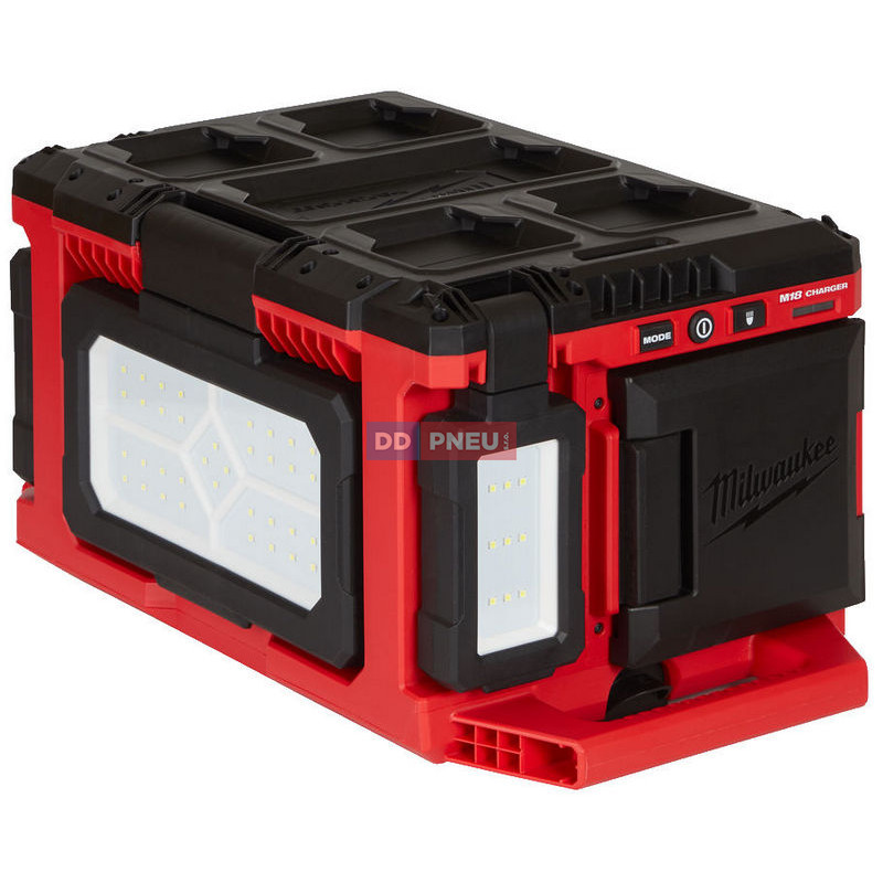 System PACKOUT™ – aku led priestorové svietidlo s nabíjačkou MILWAUKEE M18 POALC