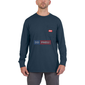 Tričko Milwaukee WT LS s dlhým rukávom - modré Tričko Milwaukee WT LS s dlhým rukávom - modré
