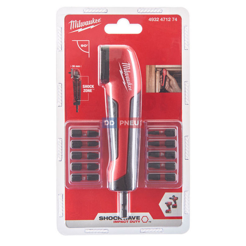 ShockWave príklepový pravouhlý nástavec MILWAUKEE