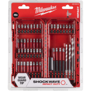 Sada vrtákov a bitov MILWAUKEE SHOCKWAVE – 48 ks