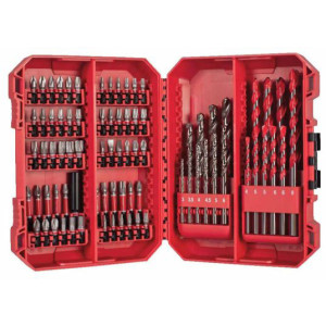 Súprava vrtákov a bitov Milwaukee Shockwave Impact Duty – 80 ks