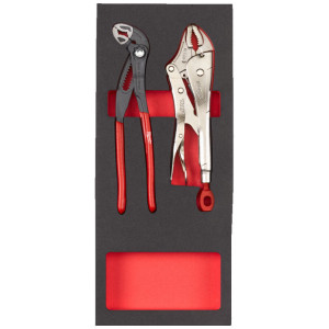 Penová vložka so sadou klieští MILWAUKEE – 2ks