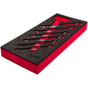 Penová vložka so sadou kľúčov MILWAUKEE – 6ks