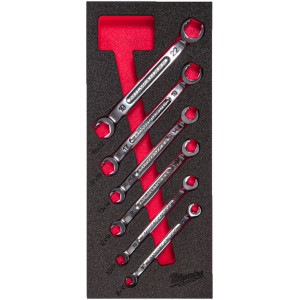 Penová vložka so sadou kľúčov MILWAUKEE – 6ks