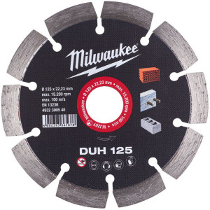 Diamantový kotúč MILWAUKEE DUH – 125 mm