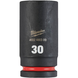 Priemyselné hlavice 3/4" dlhé MILWAUKEE SHOCKWAVE – 17 až 50 mm