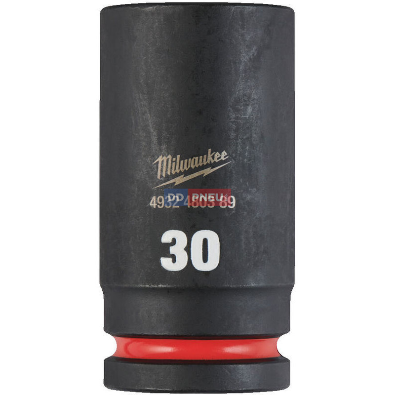 Priemyselné hlavice 3/4" dlhé MILWAUKEE SHOCKWAVE – 17 až 50 mm