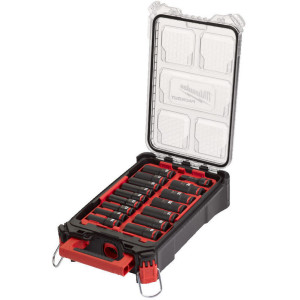 Systém PACKOUT™ – sada 1/2" nástavcov SHOCKWAVE™ IMPACT DUTY – 16 ks