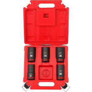 Súprava 3/4" nástavcov MILWAUKEE SHOCKWAVE – 5 ks